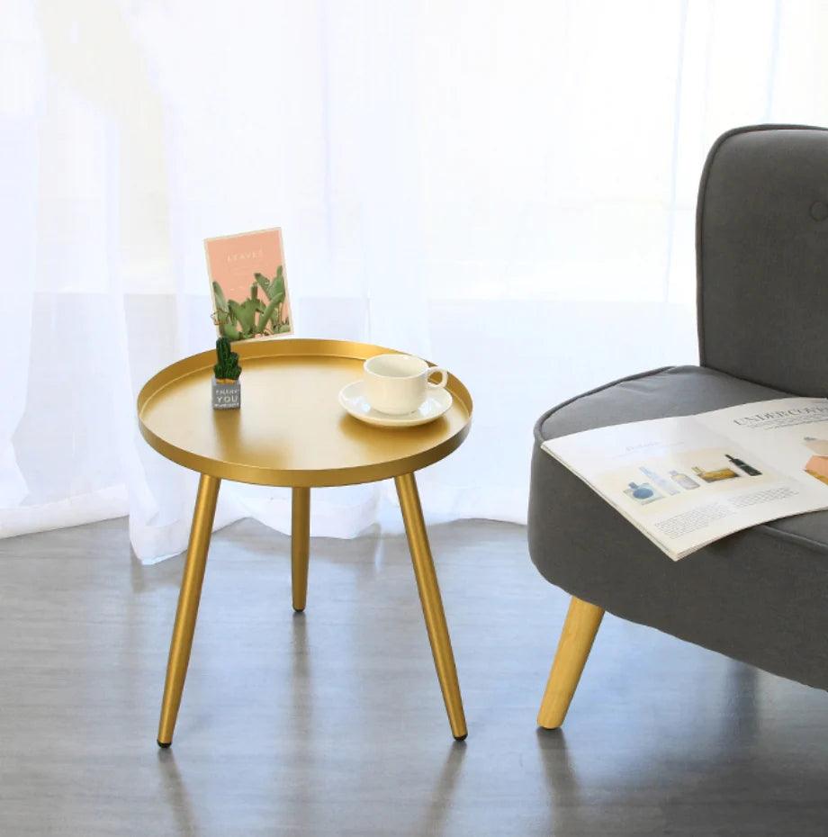 Golden Side Table - Home And Trends