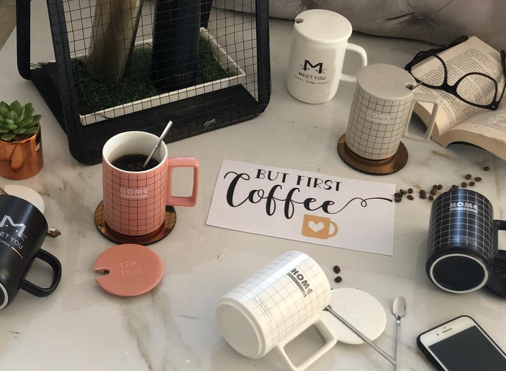"Meet You" Ceramic Mug Set - Home And Trends