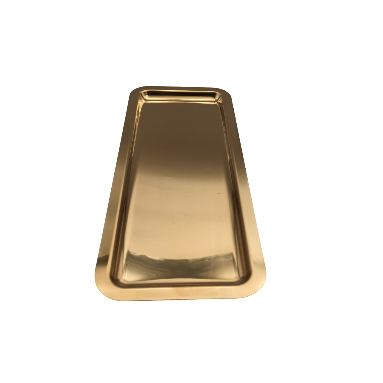 Rectangle Golden Tray - PROMO OFFER