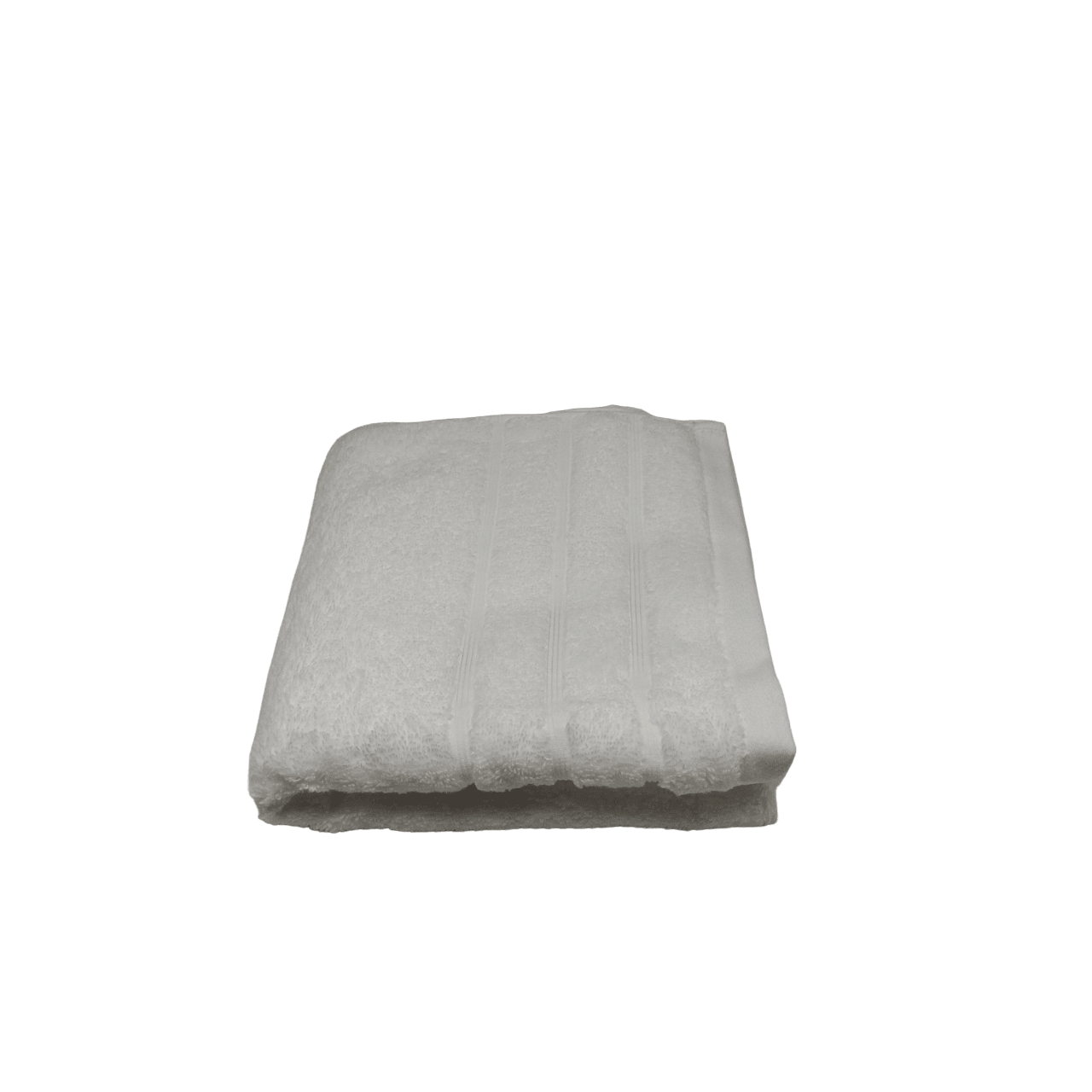 Hand Towel - White w/lines