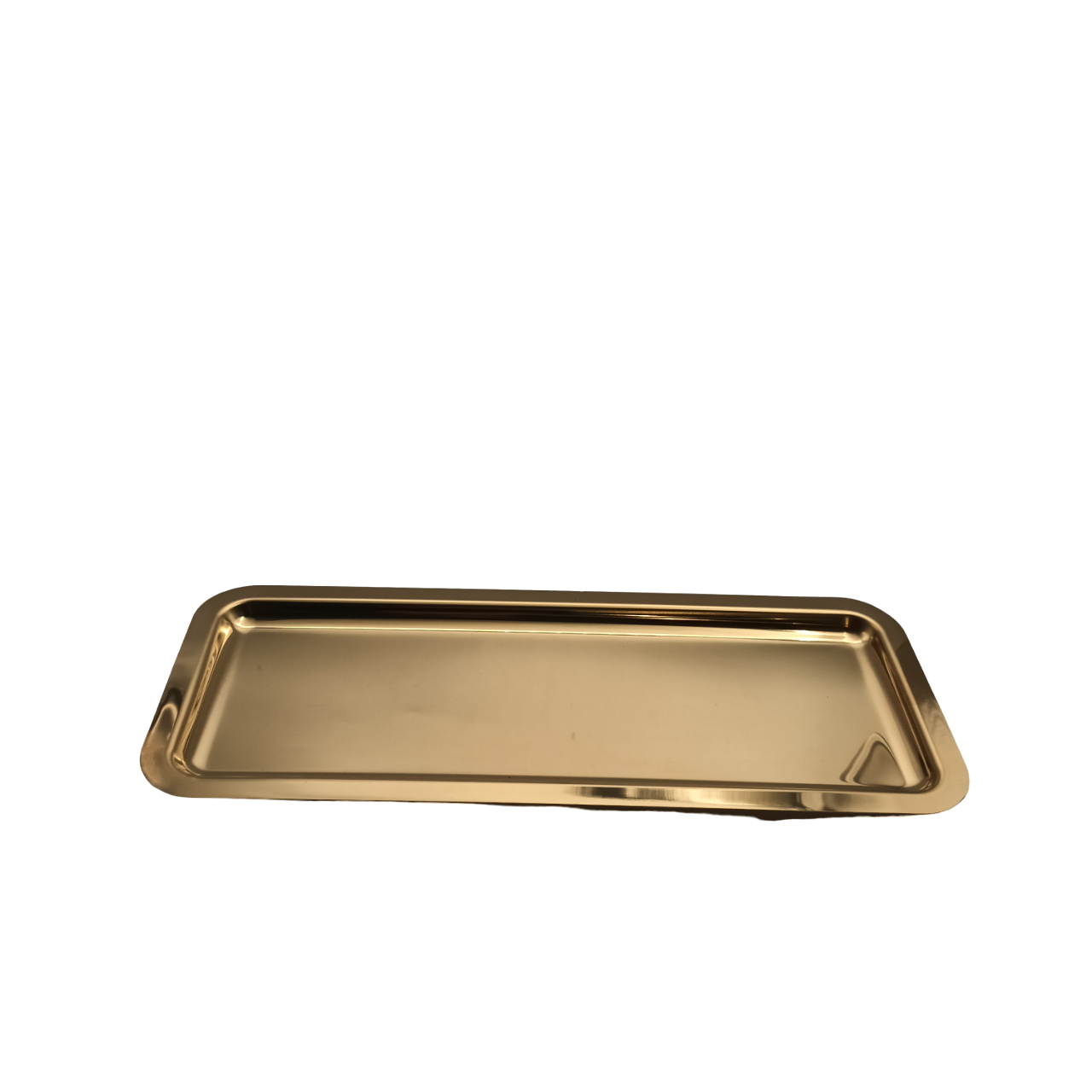 Rectangle Golden Tray - PROMO OFFER