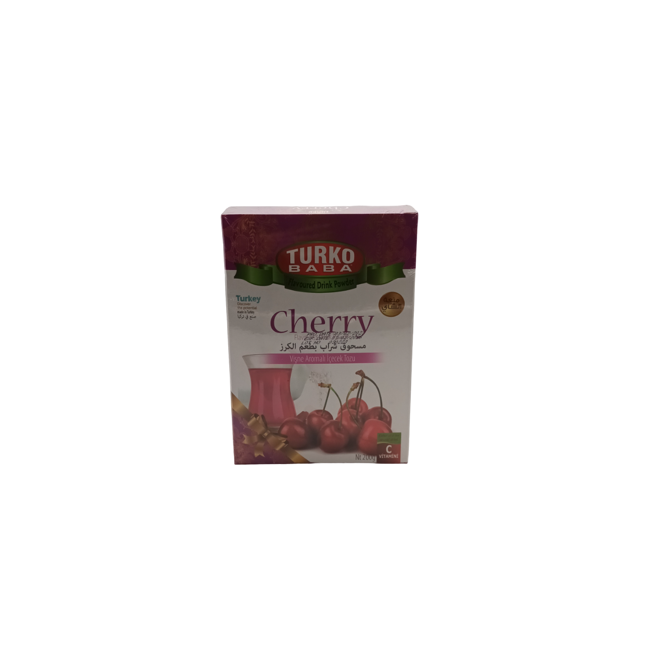 Sour Cherry Flavoured Drink Powder