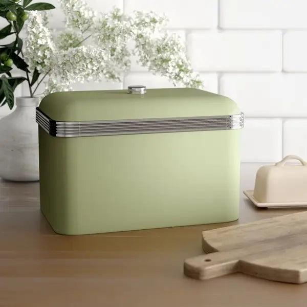 4pc Retro Deluxe Bread Bin & Canister Set - Home And Trends