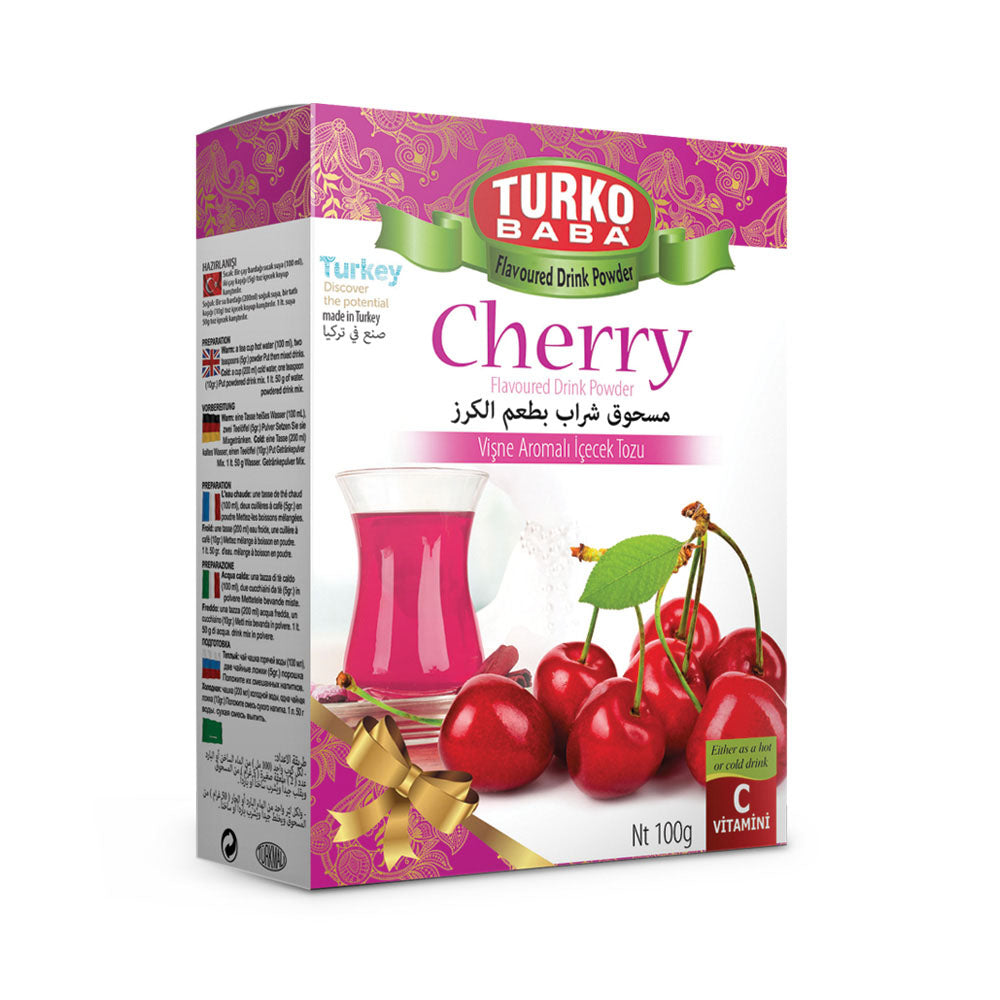 Sour Cherry Flavoured Drink Powder