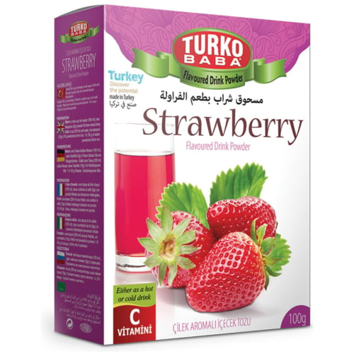 Strawberry Flavored Drink Powder