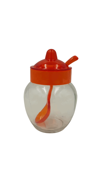 Spice/Sauce Jar With Spoon