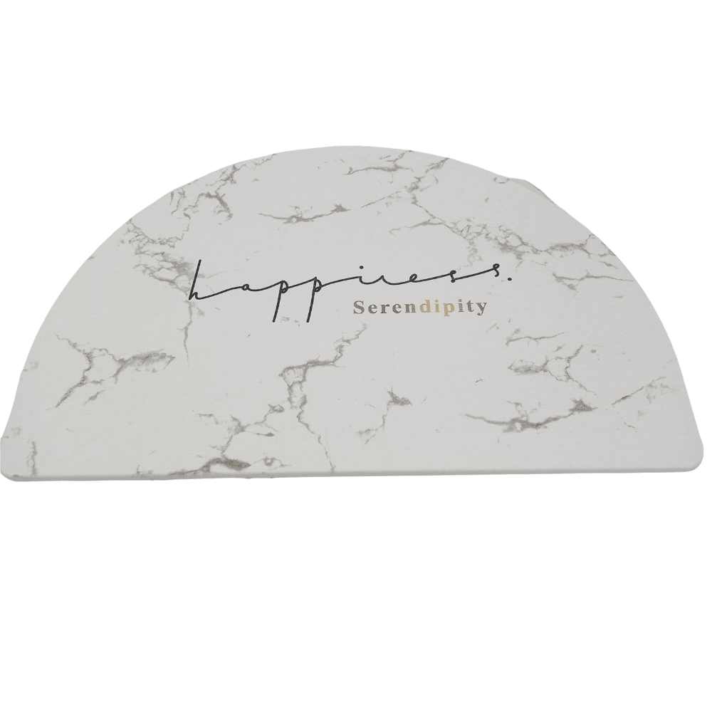 Diatom Bath Mat - Words (Circular and Rectangular) - Home And Trends