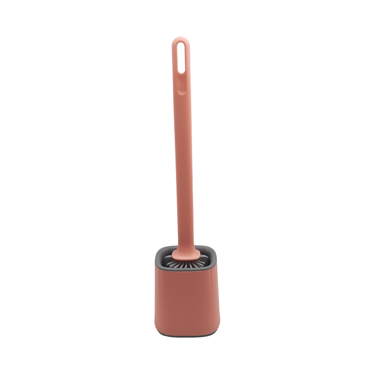 Round Silicone Toilet Brush with Holder