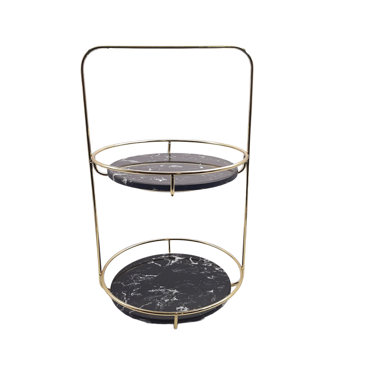 Two Tier Round Display-Organiser