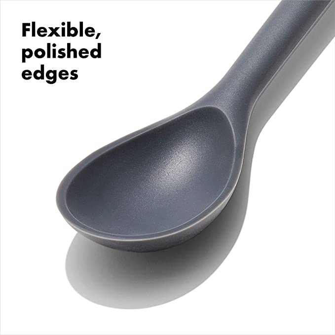 OXO Good Grips Small Silicone Ladle - Peppercorn