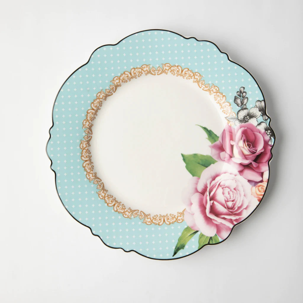 Jenna Clifford Wavy Rose Charger - 30cm