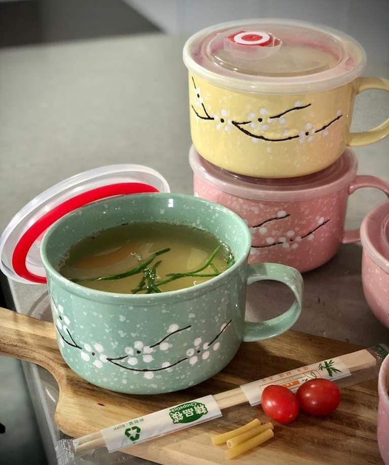 Pastel Soup Bowl