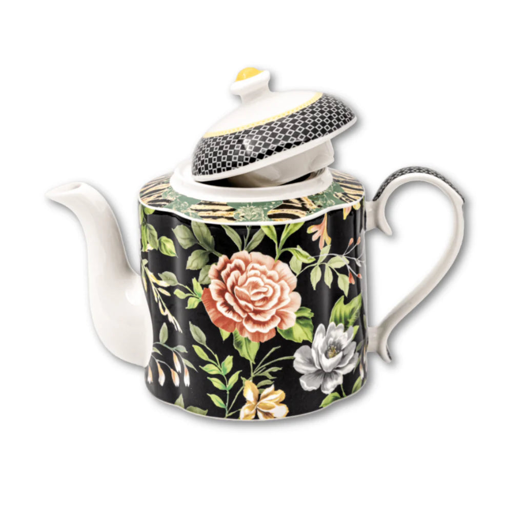 Jenna Clifford Botanica Rose Teapot