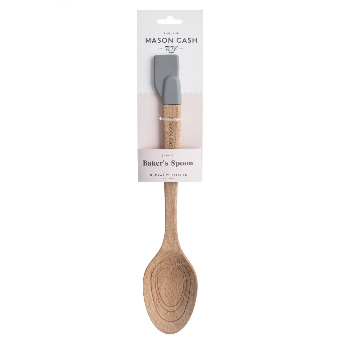 Mason Cash Innovative Kitchen Solid Spoon & Jar Scraper
