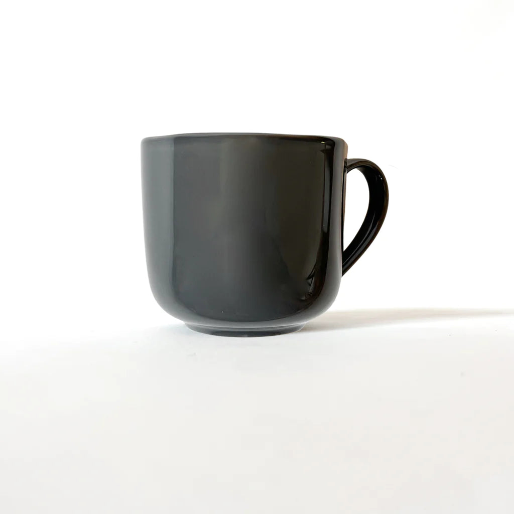 Omada Irregular Dark Grey Coffee Mug