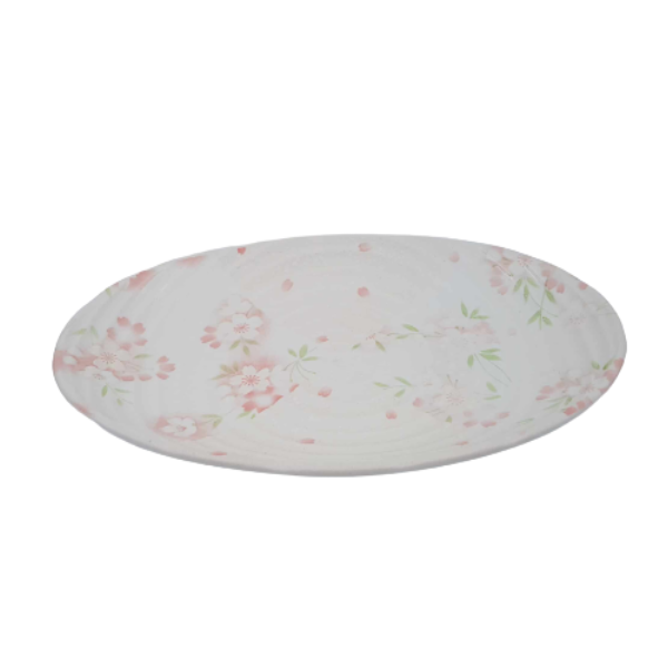 Japanese Inspired 'Soft Petal' Oval Platter - Home And Trends