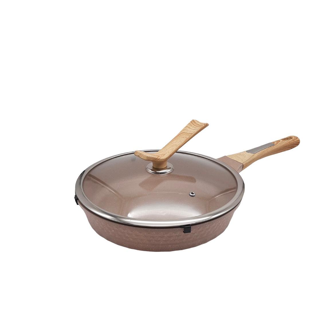 Aluminium Fry Pan - Pink - Home And Trends