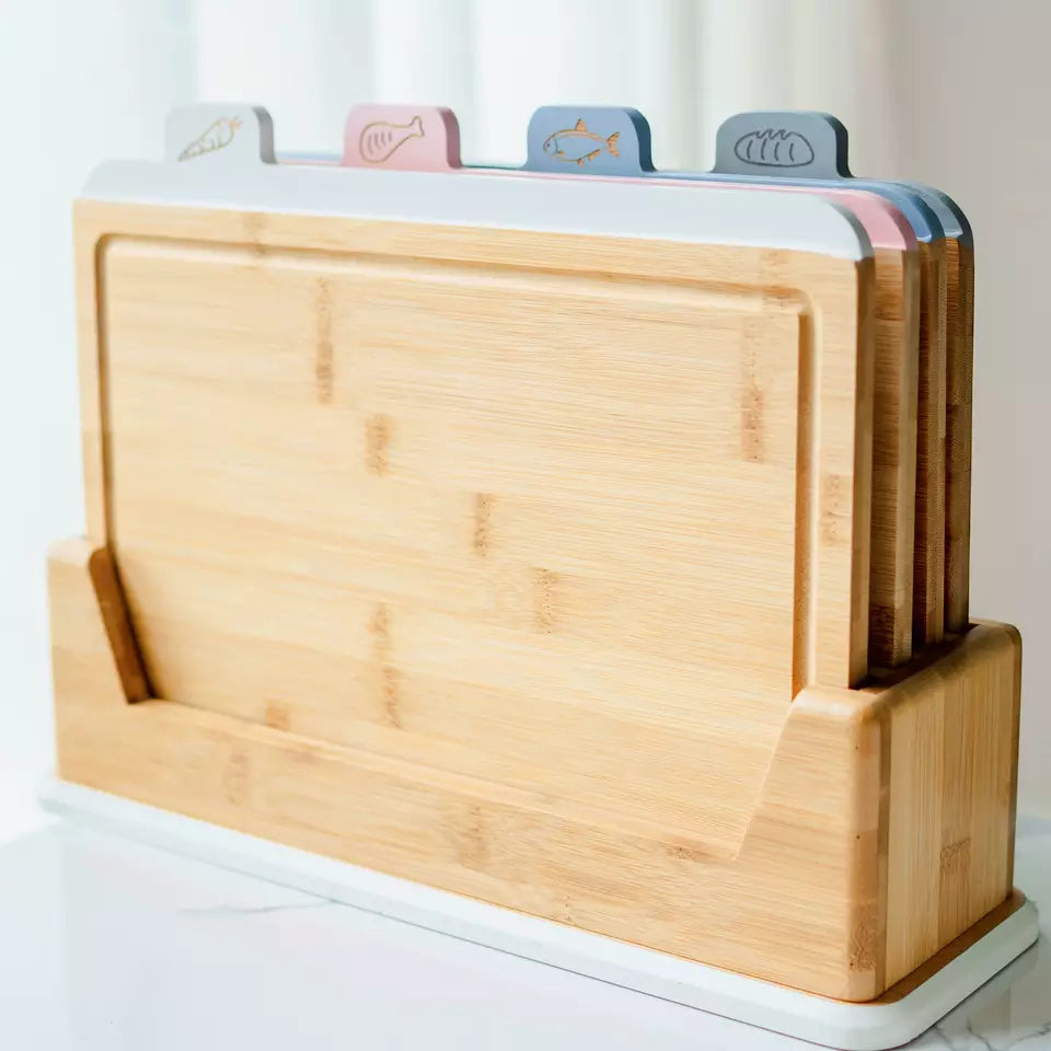 Bamboo Chopping Board Set - Home And Trends