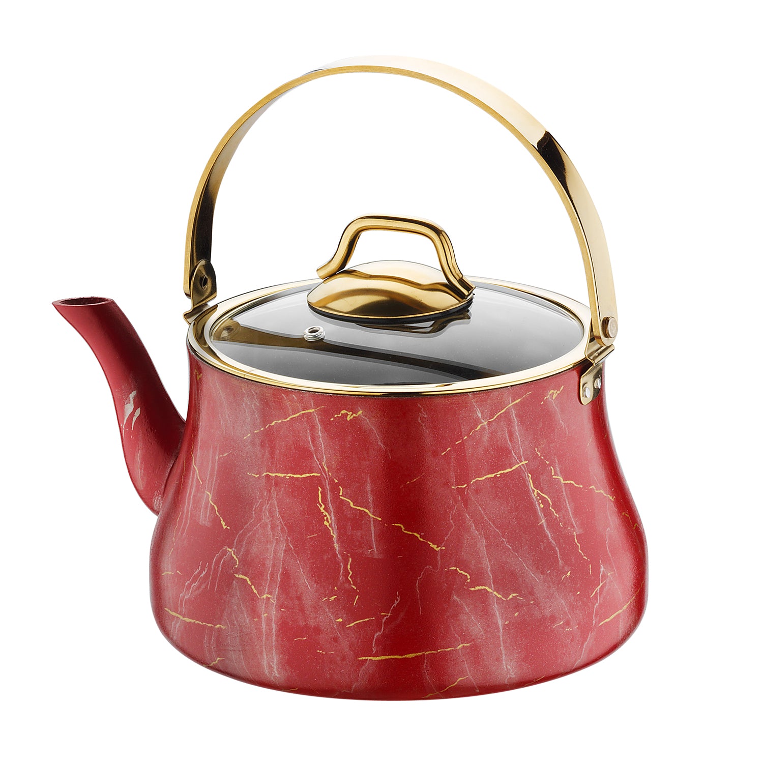 Marble 2.5L Tea Pot - Home And Trends