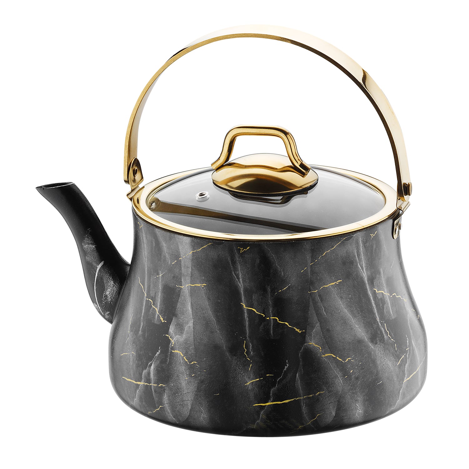 Marble 2.5L Tea Pot - Home And Trends