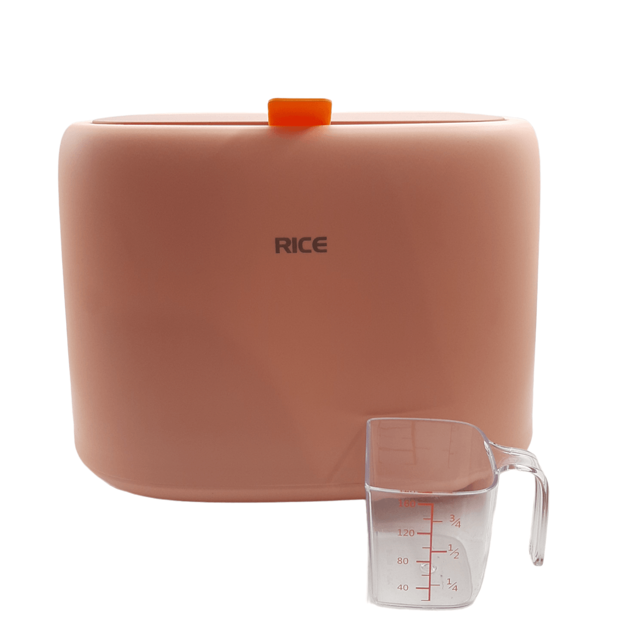 Contemporary Rice Storage with Measuring Cup - Home And Trends