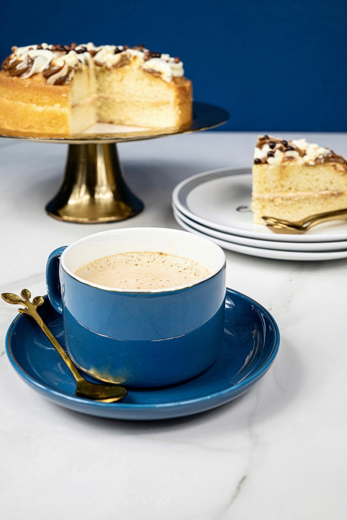 Nordic Cup & Saucer Set with spoon