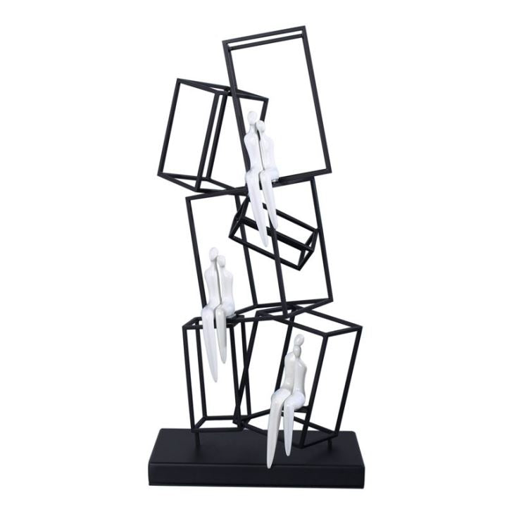 Open Cube' Decorative Piece - Home And Trends