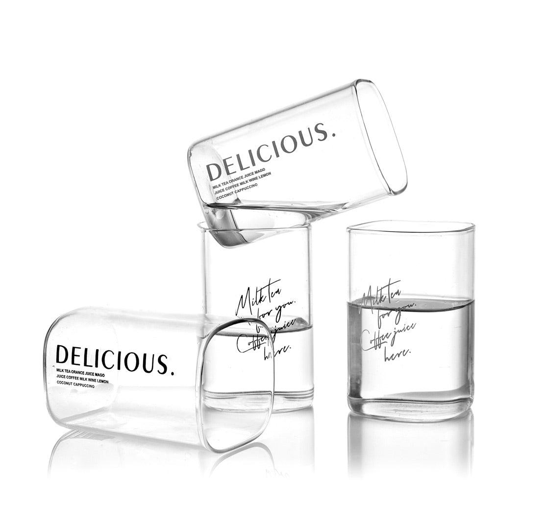Designer Borosilicate Drinking Glass - Home And Trends