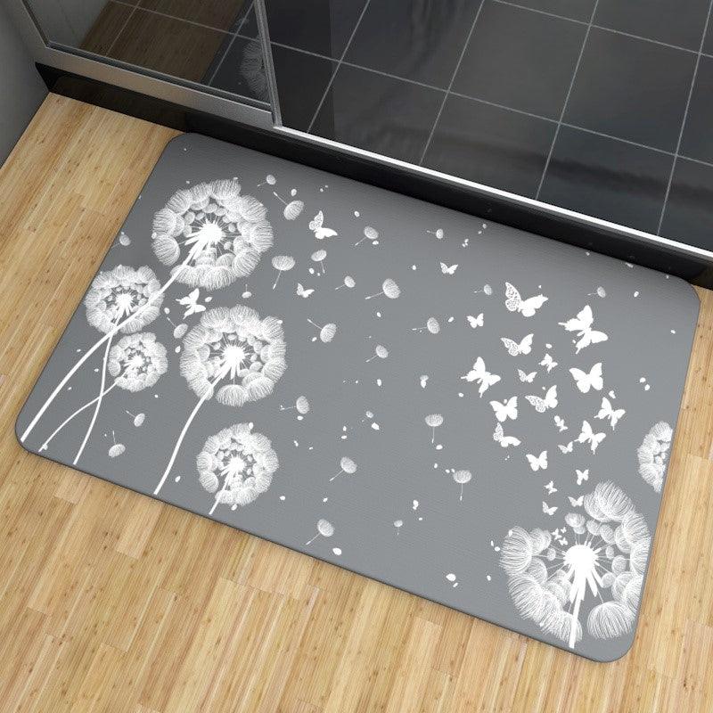 Diatom Bath mat - Floral - Home And Trends
