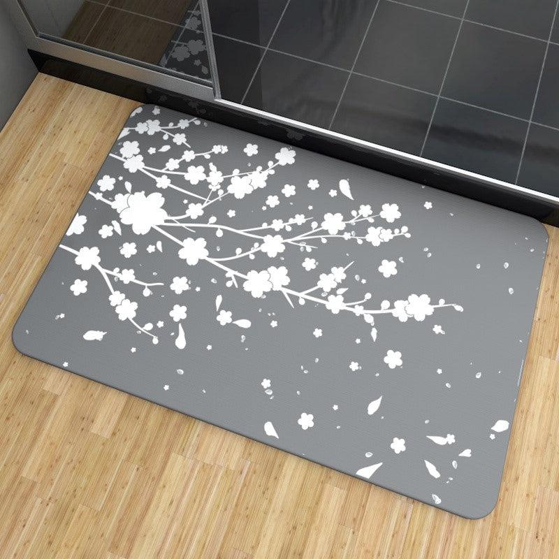 Diatom Bath mat - Floral - Home And Trends