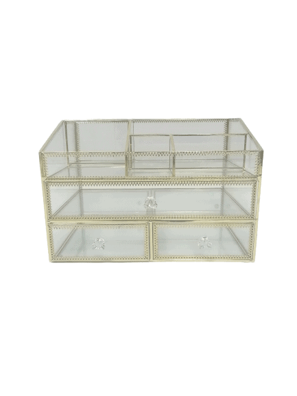 Glass Cosmetic Display/Organiser - Home And Trends