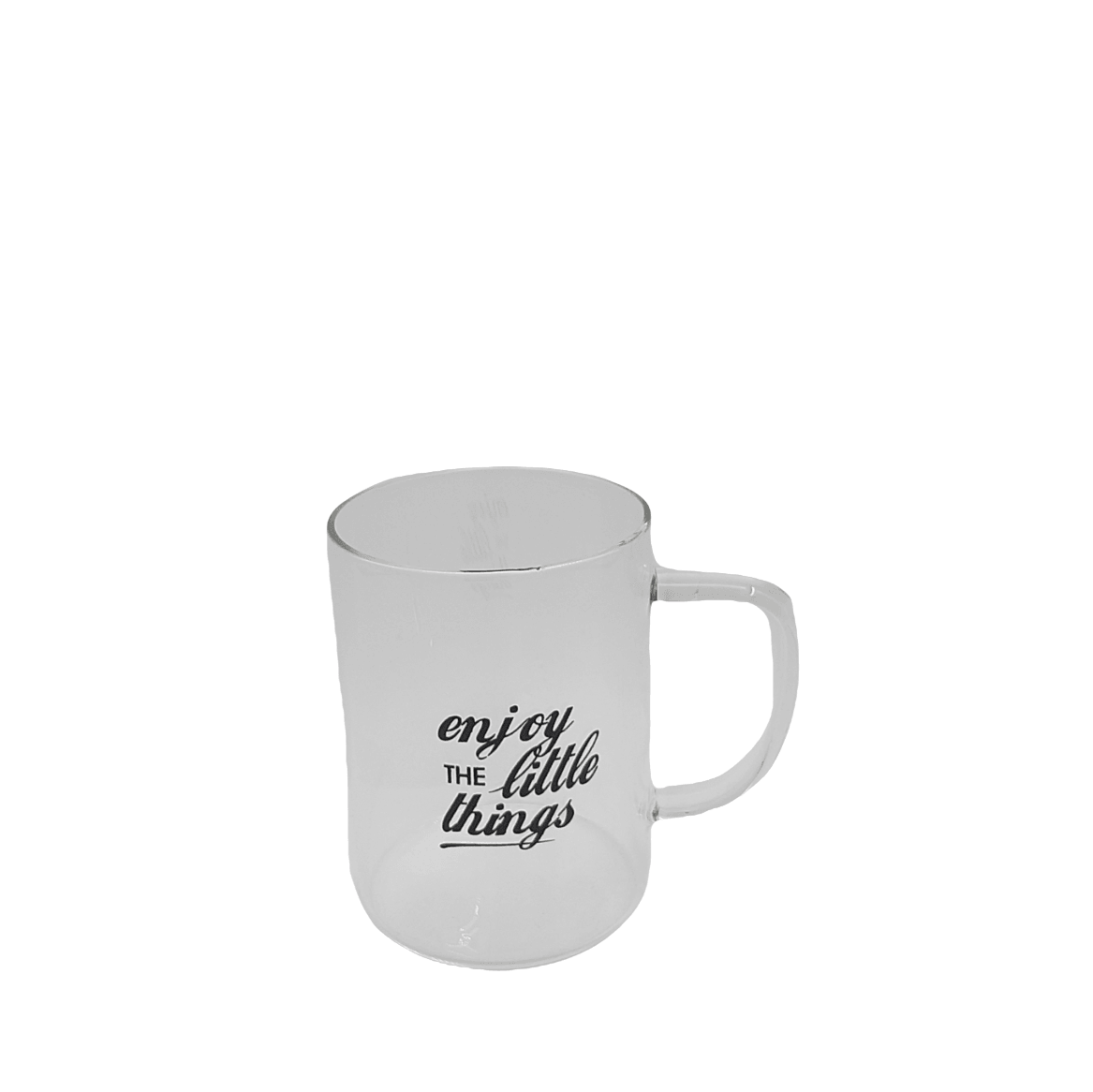 Glass Drinking Mug With Handle - Home And Trends