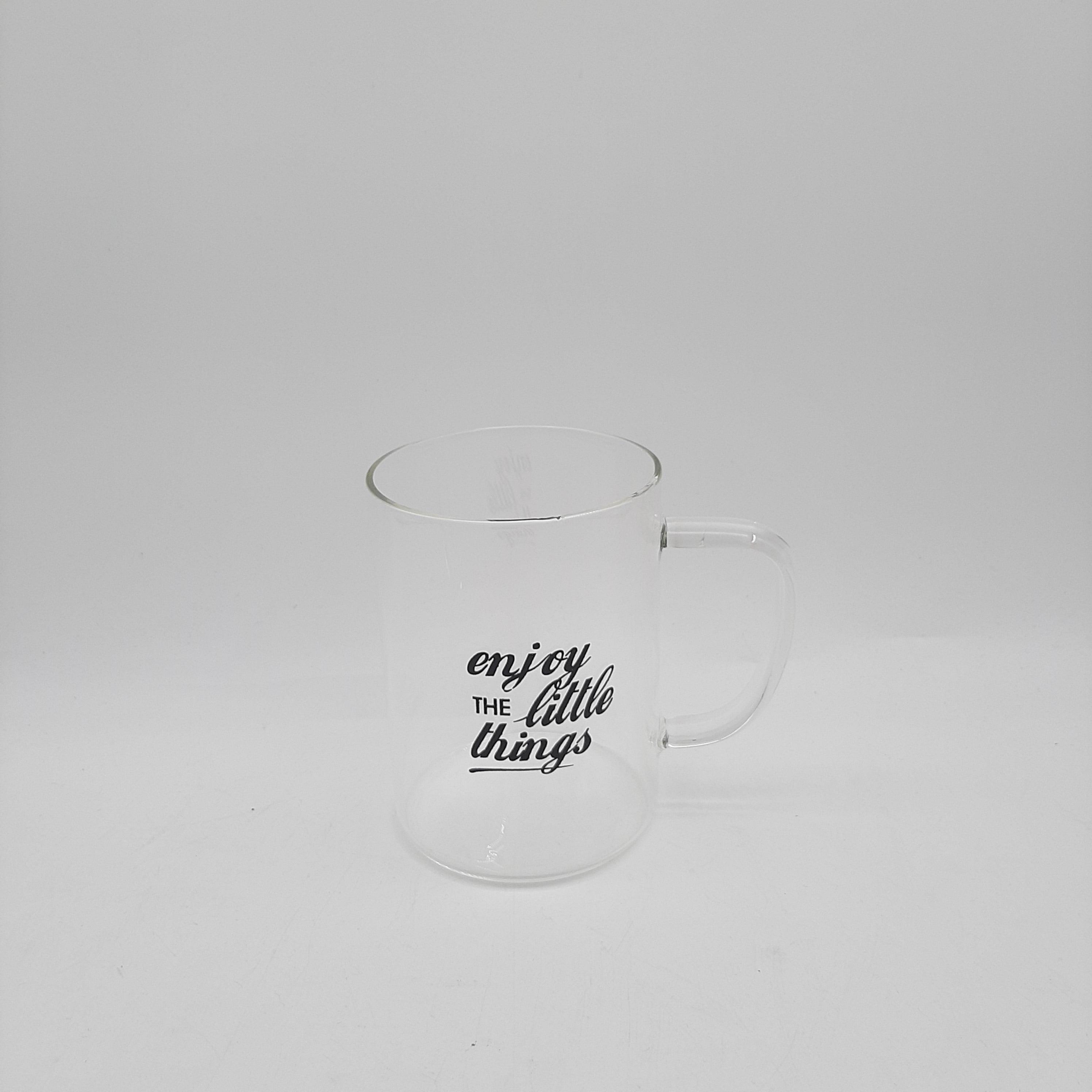 Glass Drinking Mug With Handle - Home And Trends
