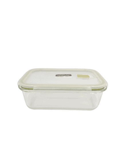 Glass Square Food Container with Lockable Lid - Home And Trends