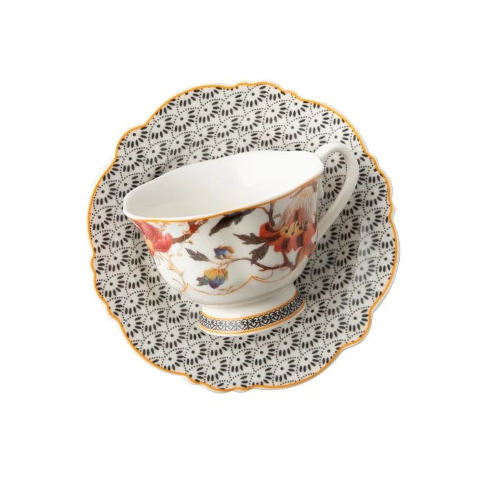 Jenna Clifford Midnight Bloom Cup & Saucer