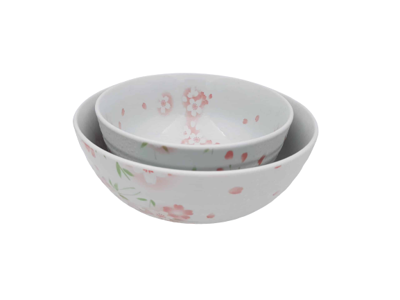 Japanese Inspired 'Soft Petal' Serving Bowl - Home And Trends