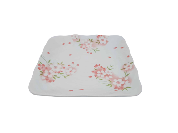 Japanese Inspired 'Soft Petal' Square Platter - Home And Trends