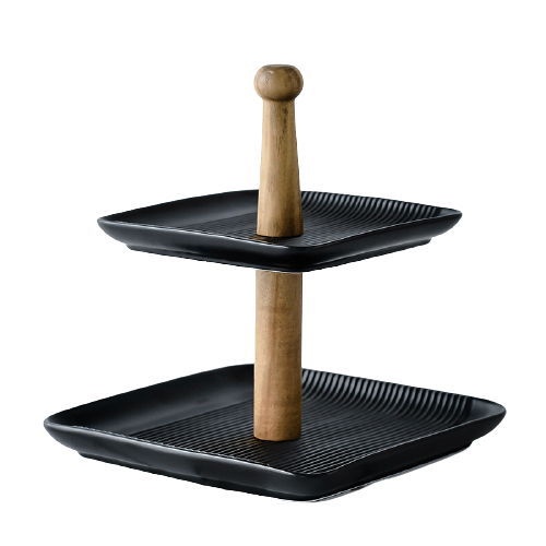 Nordic Two Tier Cake Display