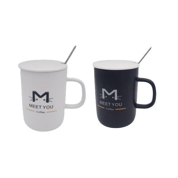 "Meet You" Ceramic Mug Set - Home And Trends