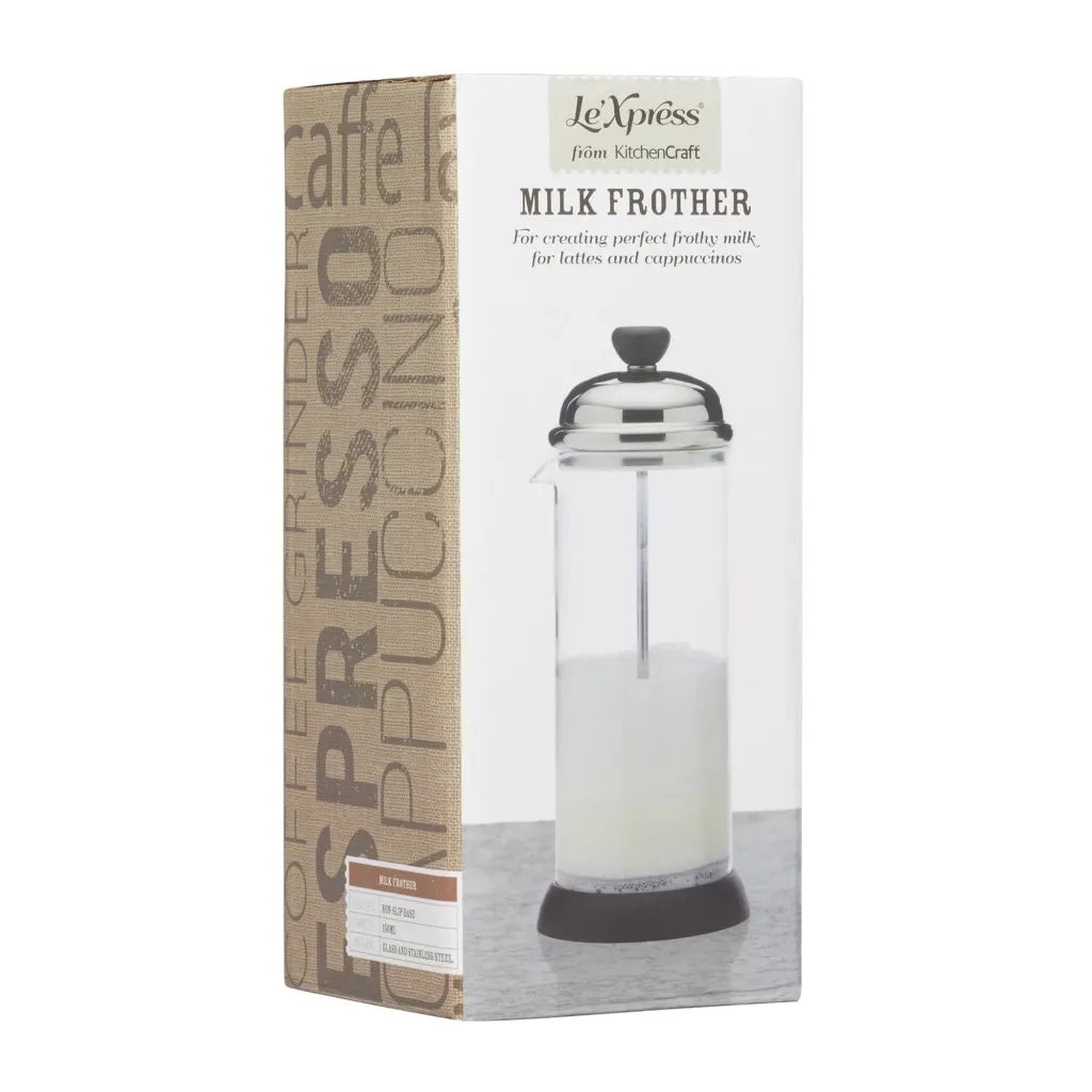 KC LX Milk Frother Glass