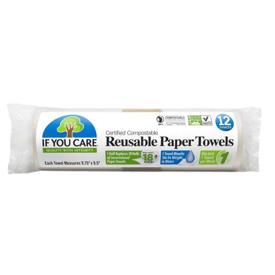 If You Care Reusable Paper Towels - Pack of 12 - Home And Trends